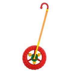 Каталка-игрушка COLORPLAST Колесо (1-014) красный