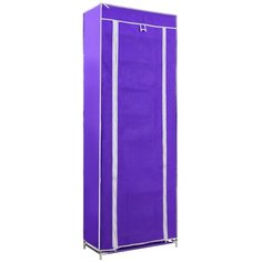 Этажерка для обуви (шкаф тканевый) DEKO DKCL01 PURPLE, размер L, 9 полок, 160х60х30 см, фиолетовый