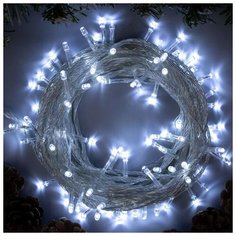 Гирлянда Luazon Lighting Нить 3556787/3556788/3556793/3556799, 1000 см, 100 ламп, белый