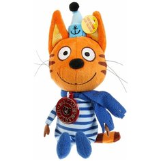 Мягкая игрушка Мульти-Пульти Три кота Коржик в зимней одежде 14 см