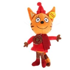 Мягкая игрушка Мульти-Пульти Три кота Карамелька в зимней одежде 13 см