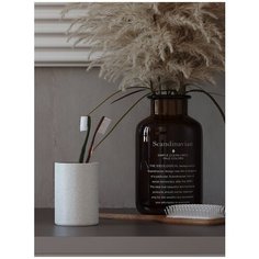 Стакан для зубных щеток/Стакан для ванны//Стакан для зубных щеток Stone CM0065BA-TB Аквалиния