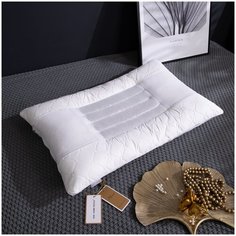 Подушка Nano Touch Cassia с анатомическим уклоном Ситрейд Z50, 50х70см, чехол из 100% хлопка