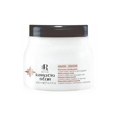Кератиновая маска для укрепления волос Keratin Star Restructuring Mask RR Line, 500 мл