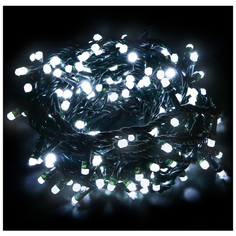Электрогирлянда светодиодная 7 метров 240 лампочек, свечение белое Avrora