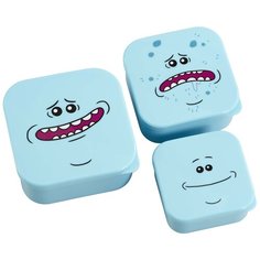 Набор контейнеров для хранения продуктов Funko Rick & Morty Mr. Meeseeks 3шт RM05982