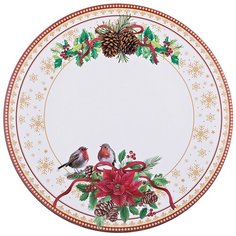 Поднос коллекция рождественская сказка диаметр - 40 см Lefard