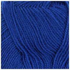 Пряжа "Кроссбред Бразилии" 50%меринос. шерсть, 50% акрил 500м/100гр (491- Ультрамарин) 1моток 2515758 Пехорка