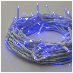 Электрогирлянда Нить Светодиодная 1200 ламп, 100 м, синий Avrora