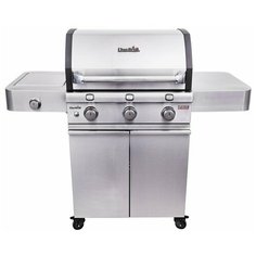 Гриль Char- Broil Platinum 3, 143,5х63,5х123, нержавеющая сталь/черный