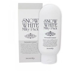 SECRET KEY Маска для лица и тела. Snow white milky pack, 200 гр.