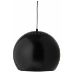 Лампа подвесная ball, ?40 см, черная матовая, черный шнур, 153065001 153065001 Frandsen