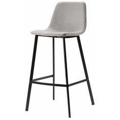 Стул барный hugh, шенилл, серый, Berg, серый, арт: BEST-HUUF86008B BEST-HUUF86008B