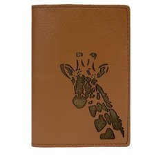 Обложка для паспорта Жираф (кожа) Kawaii Factory