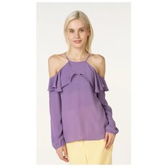 Блуза adL, размер 40/XS, фиолетовый