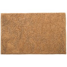 Коврик для ванной из шенилла Tatkraft KURT, 50смx80см, коричневый