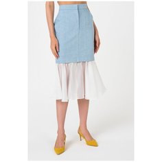Юбка T-Skirt, размер 42, голубой