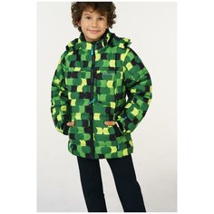 Пуховик Kuoma размер 116, зелeный