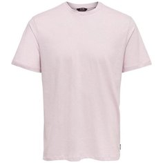Футболка ONLY & SONS 22019365 размер 50/L, фиолетовый