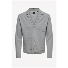 Кардиган ONLY & SONS , размер 46/S , серый