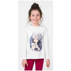 Лонгслив Ido, размер 116, бежевый