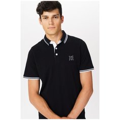 Поло ONLY & SONS 22011349 размер 46/S, черный