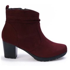 Полусапоги JANA, размер 39, бордовый