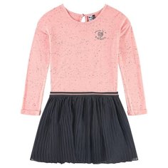 Платье 3Pommes размер 110, розовый/серый