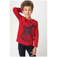 Лонгслив 3Pommes, размер 104, красный