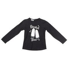 Лонгслив MEK, размер 3y (98), черный