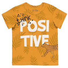 Футболка artie, размер 74, горчичный