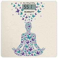Весы напольные электронные Scarlett SC-BS33E098 макс.180кг рисунок