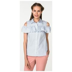 Блуза adL, размер 44/M, голубой