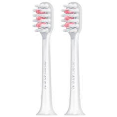 Насадка для электрической щетки DR.BEI DR.BEI S7 S04 Sonic Electric Toothbrush Head 4D Clean 2 Pack розовая
