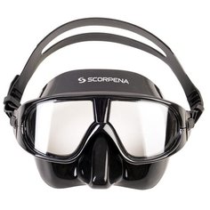 Маска Scorpena F2 Apnea чёрный силикон