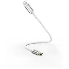 Кабель Hama 00187209 USB Type- C m- Lightning m 0.2м белый