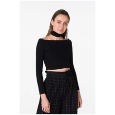 Топ T-Skirt с чокером, размер 42, черный