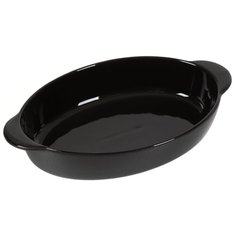 Форма для запекания керамика, 20х34х6.5 см, овальная, Daniks, Крафт, 1156