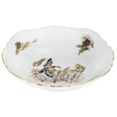 Салатник фарфор, круглый, 19 см, Охотничьи сюжеты Утка, Bernadotte, P1750678JQZU001011
