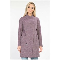 Пальто Electrastyle, размер 52, розовый