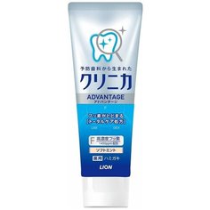 LION Зубная паста Clinica Advantage Cool mint" комплексного действия с тонким мяты