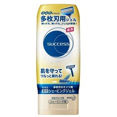 KAO Гель для бритья бритвой с тремя или более лезвиями "Success" 180 гр КАО