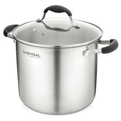 Кастрюля Vensal Belle selection из нержавеющей стали 9л (24см) с крышкой, арт. VS1529