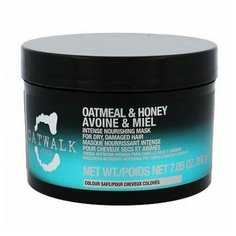 TIGI Catwalk Oatmeal & Honey Mask - Интенсивная маска для питания сухих и ломких волос 200 мл