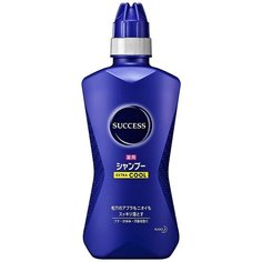 KAO Шампунь для мужчин против перхоти "SUCCESS S2" Extra Cool ментол и эвкалипт 380 мл КАО