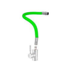 Излив силиконовый к смесителю для кухни SMF- S1950/GN (тип 2) цвет зеленый Santrade