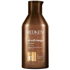 Redken All Soft Mega Shampoo Шампунь с питательным комплексом для сухих и ломких волос 300 мл