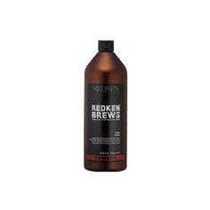 Redken Brews 3-IN-1 Шампунь, кондиционер и гель для душа 1000мл