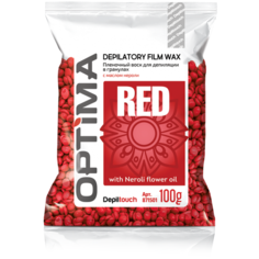 Воск в гранулах «RED» Depiltouch OPTIMA, 100 гр