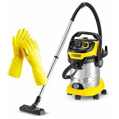 Пылесос Karcher WD 6 P Premium + латексные хозяйственные перчатки